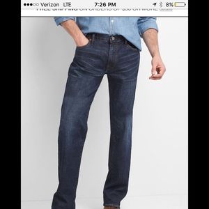 Gap straight fit jeans